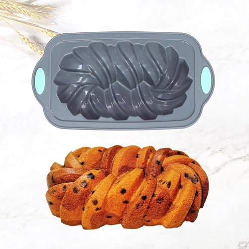 Silicone Baking Pans | 4-pack Non-Stick Breads Tins | Silicones Bakings Molds ToMaking Muffin Cakes, Cupcake, Chocolate, Bread, Tart And Desserts Kitchen, Home Indoor