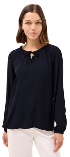 Cecil Crepe Bluse urban Dark Blue XXL