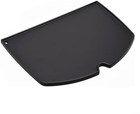 Gettimore BBQ Grill Plate Made Of Cast Iron For Weber Q300 Q320 Q3000 Q3100 Q3200 Gas Grills With Smooth For Easy Cleaning And Food Release