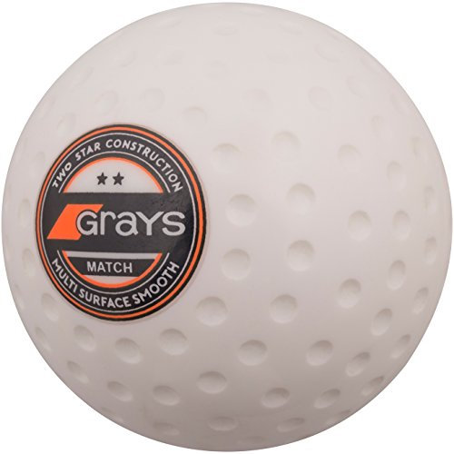 GRAYS Match Hockey Ball - Weiß