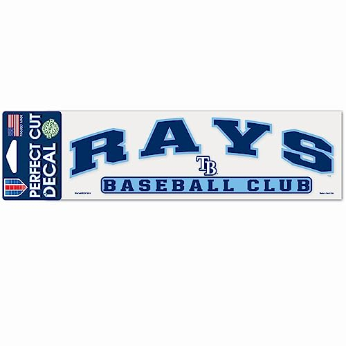 Wincraft MLB Perfect Cut Aufkleber 8x25cm Tampa Bay Rays