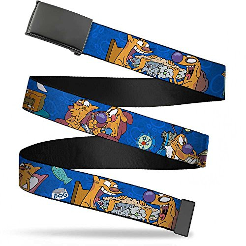 Buckle-Down Webgürtel CatDog 3,8 cm