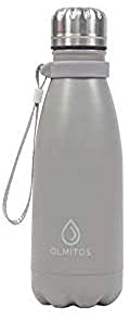 Olmitos - Botella termica inox taupe, 350 ml