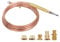 Thermocouples, Gas Stove Universal Thermocouple Fireplace Replacement Kit Adaptors for Induction Cooker, Gas Stove, Heating Device