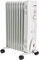 MYLEK Oil Filled Heater Radiators 2000W, Electric Portable White Heaters, Adjustable Thermostat, 3 Heat Settings, Energy Efficient, Safety Tip Over Protection (2KW White)