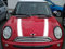 Streifen Stripes Aufkleber Motorhaube für R50 R52 Mini Cooper (Weiss, Design 2)