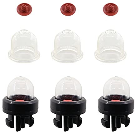 MCHNIC 3x Primer Pumpe Kraftstoffpumpe Primerkolben 22mm Primer für Stihl FS38 FS40 FS45 FS50 FS55 FS75 FS80 FS85 Kettensägen Motorsense Rasenmäher Freischneider Ryobi McCulloch Husqvarna