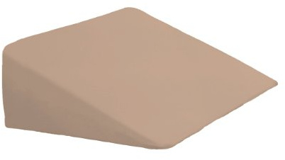 Dukal | Bezug für Keilkissen | 55x60x25 cm | aus hochwertigem DOPPEL-Jersey | 100% Baumwolle | Farbe: Natur