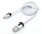 CÂBLE Chargeur Plat 1M Micro USB Blanc