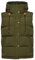 Superdry Damen HOODED EVEREST GILET A7 – Weste, Surplus Goods Olive,