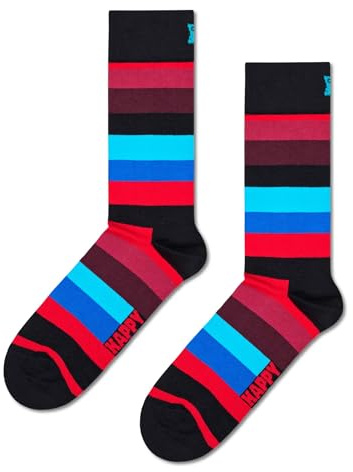 Happy Socks Unisex Stripe Sock Socken (1er Pack)