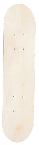 Hohopeti Erstellen Sie Ihre Eigene Skateboard-Kunst Schlichtes Skateboard-Deck Für Kinder 43 cm Doppelseitig Blanko Zum Malen Von Graffiti