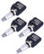 4 PCS Reifendrucksensoren A000009052102 Kompatibel für Mercedes W213 S213 C238 A238 RDKS Sensoren Reifendrucksensor 433 mhz TMPS Sensoren Reifendruckkontrollsystem A00009058708 A4709057800