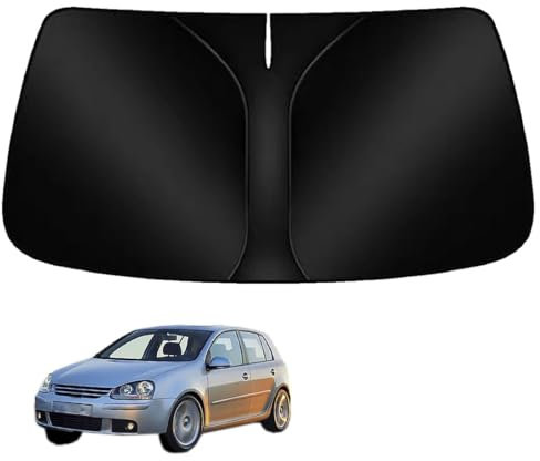 KCYSLY Parasol para Parabrisas Delantero Coche para Golf 5 Mk5 2004-2008 Protección Rayos UV Protector Solar Verano Plegable Accesorios Interior,B