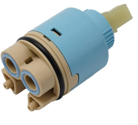 Cartuccia di ricambio perfetta per miscelatore a leva, realizzata con materiale ceramico di alta qualità (35 mm)