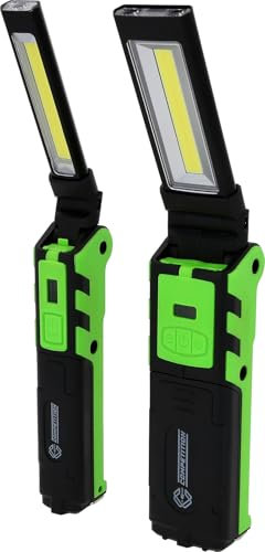 KS Tools 512.4505 COMPETITION LED-Arbeitslampen-Set 2-tlg, dimmbar, mit Powerbank-Funktion