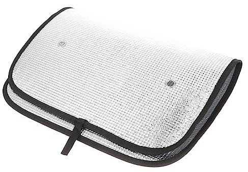 BESTYASH 2pièces Pare-Soleil De Porte pour Camping-Car avec Ventouses Protection Solaire Et Isolation Thermique pour Fenêtres De Récréatif