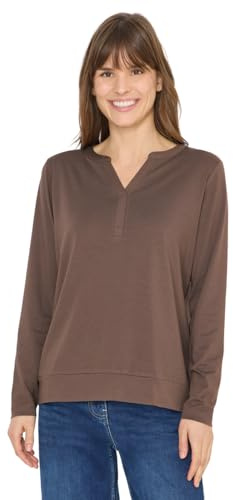 Cecil Shirt im Tunika-Look urban Taupe XL