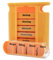 Medikamentendosierer orange Wochendispenser 1 Stück Pillendose Tablettenbox Pillenbox 7 Tage Original Tiga-Med Qualität