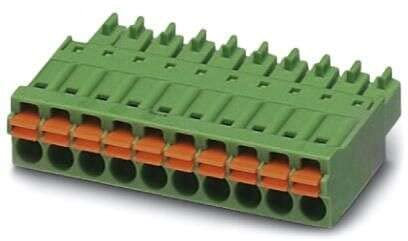 Phoenix Contact FMC 1,5/2-ST-3,81 Steckbarer Klemmenblock Steckverbinder 2-Kontakte 3.81mm-Raster Gerade, Packung a 250 Stück
