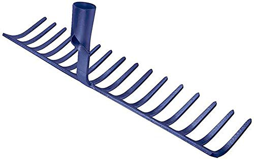 Idealspaten WEG10841 Straßenrechen Sieger, blau, 40 x 25 x 15 cm