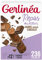 Gerlinéa - Barres Repas Saveur Chocolat - Repas Complet et Rapide - 12 barres (soit 6 repas)