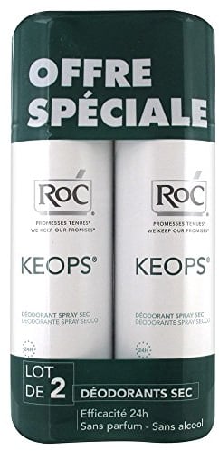RoC Keops Trockener Deo-Spray Pack von 2 x 150 ml