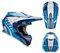 Thor Crosshelm Sector Ricochet Motocross Enduro MX Helm navy blau Gr. XS