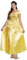 Disguise Damen Belle Deluxe Kostüm für Erwachsene, gelb, Small (4-6)