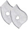 AMAS THE BEST AM.1456 Coppia FILTRI RICAMBIO PER MASCHERA PROTETTIVA VISO IN NEOPRENE AM.1455 e AM.1451 (10 pz (5 cp))