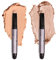 Julep Eyeshadow 101 Crème-to-Powder Eyeshadow Stick (Desert & Champagne) Long-Lasting, Waterproof Eye Shadow - Blendable, Crease-Proof Eye Shadow Stick with Built-In Smudger - Shimmer Eyeshadow