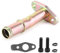 aqxreight - Turboöl-Rücklaufrohr, Turboölablass-Rücklaufrohr-Kit aus Edelstahl Passend für TD02 TF035 TD04 TD05 TD06 KK