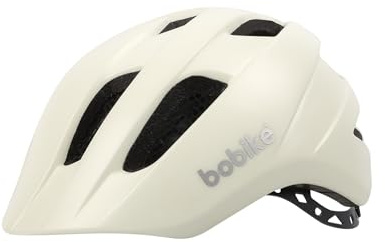 Bobike Exclusive Plus Helm 8742100008 – Kinderhelm, Kleinkinderhelm, Multi-Sporthelm Mit 11 Belüftungen, Reflektierende Sicherheit, Insektenschutz, Verstellbar, S, 4–7 Jahre, 52–56 cm, Creme