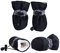 QOXEFPJZ pfotenschutz Hund 4 Teile/Satz wasserdicht Winter warme Hund Hund Schuhe rutschfeste Regen Schnee Stiefel dick for kleine Katzen welpen Chihuahua socken Booties