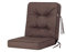 Bankauflage für Gartenmöbel, Gartenbank, Polsterauflage für Hollywoodschaukel, Auflagen für Gartenschaukelkissen, Sitzkissen, Stuhlauflage, Indoor/Outdoor - Braun - 60 cm (1 Stück)