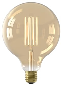 CALEX 125mm LED Globe 240V 4.5W (40W eq.) E27 Gold 2100K Dimmable