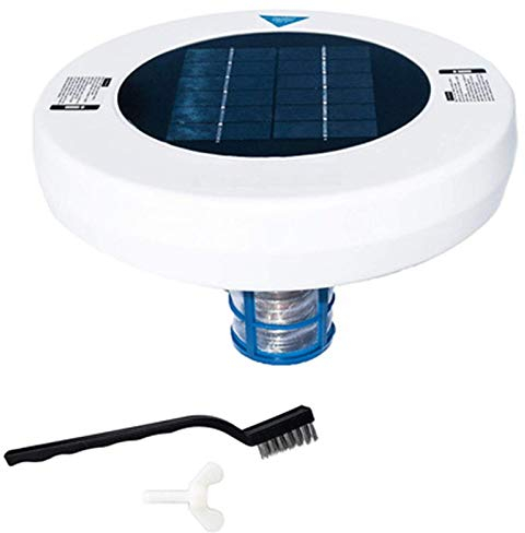 YXHH Solar Pool Ionisator, Kupfer Silber Ionen Schwimm Reiniger Wasser Aufbereiter, Kills Algen Pool Ionisator für Freien