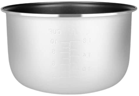 BESTonZON Pressure Cooker Inner Pot 5L Rice Cooker Non- Stick Rice Cooker Pot Household Cooking Pot Replacement Kitchen Tools For Rice Maker Electric Pressure Cooker Accessory