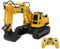 JAMARA Bagger S-Matic 2,4GHz -Raupenantrieb, 360° Turmdrehung, Laden/Entladen, Gelb