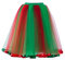 Babyonline D.R.E.S.S.® Neu Damen Kurz Retro Rock Hohe Taille Tutu Rock Tüllrock Petticoat 50er Tutu Unterrock Tütü Crinoline Minirock Reifrock Unterrock Kleid Tüll Underskirt