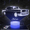 Lampephoto.fr Nachttischlampe - Touch-Nachtlicht Auto Bel Air 3D-LED-Lampe Illusion, Geschenkidee für Weihnachten, Geburtstag, Junge und Mädchen, Kinder- oder Erwachsenenzimmer