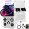 R36S Handheld Game Console, 3.5 Inch IPS Screen, Open Source Linux System, Retro Handheld Emulator with Dual 3D Joysticks, 64G TF Card, 15000+ Games, 10+ Emulators for Boys and Girls