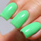 Ozzeal Neon UV Nagellack, 15ML Neon Grün UV gel nagellack Soak Off Led Frühling Sommer GEl Nail Polish Starter Maniküre Salon DIY Zu Hause Für Mädchen