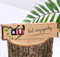 TUZELIYA Du bist einzigartig Geschenkbox Holz - Geschenk für Freundin Freund Frau Bruder Schwester - Duplo Geschenkbox - nicht enthalten Duplo Schokoriegel
