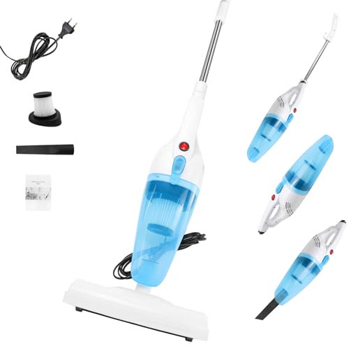 iMeshbean Staubsauger 4-in-1 Multi Handstaubsauger Stabstaubsauger mit Beutellos und 4M Kabel, 15000pa Tragbar Autostaubsauger, Vacuum Cleaner für Haus, Garten und Auto