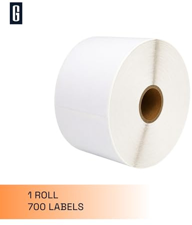 GROF Mehrzweck/Versand Thermoetiketten 57x102mm 1 Rolle 700 Etiketten