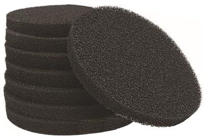 8 Stück Luftfilter für Pluggit EV100, EV200, EV500, REV150, Ersatz-Filter für Lüftungsanlage Staubsauger Wohnraumlüft, Filterklasse G3 Ø140mm (Ersatzfiltern)