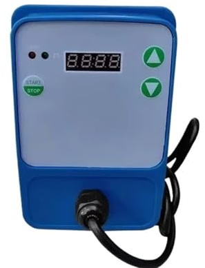 POAHNCU Testeur de pH de l'eau, Micro Pompe Doseuse À Diaphragme Électromagnétique, Traitement des Eaux Usées Électriques Base D'acide pour Eau Potable, Aquariums, etc.