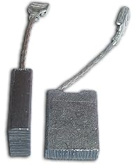 Original Maschinen Teufel Kohlebürsten Motorkohlen passend für Bosch Winkelschleifer GWS 18-180, GWS 18-230, GWS 18-230J, GWS 19-180