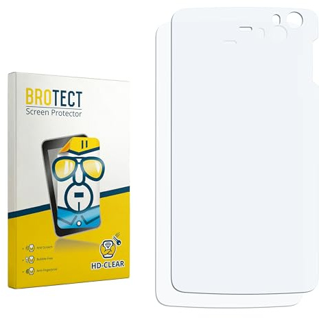 BROTECT (2 Stück Schutzfolie für Nokia n900 Displayschutz Folie Made in Germany, Ultra-Klar